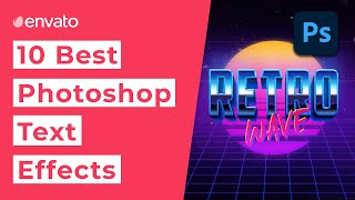 10 Best Photoshop Text Effects 2020 [upl. by Cimah370]