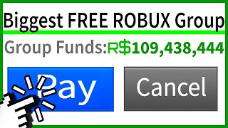 Roblox Groups That Give You Free Robux On Roblox 2022 January 2022 [upl. by Misa]