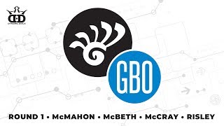 Glass Blown Open 2019  MPO Round 1 LIVE  McBeth  McMahon  McCray  Risley [upl. by Marquita]