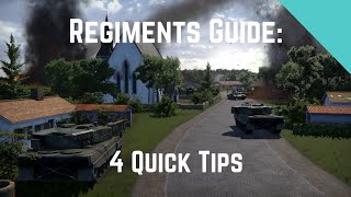 Regiments Tutorial 4 Tips to Make you Better at the Game [upl. by Llenel]