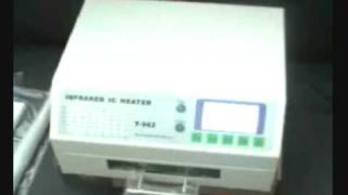 Puhui Tech T962 IC Heater Reflow Oven for Full PBC Board [upl. by Rajiv]