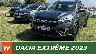 Nouvelle gamme DACIA Extrême 2023 [upl. by Eleonore79]