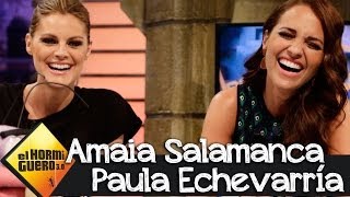 Paula Echevarría y Amaia Salamanca quotEn las redes sociales hay Anistas y Cristinistasquot [upl. by Diva]