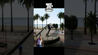 Gta sanandreas definitive edition stunt36 shorts ytshort gtasanandreasdefinitiveedition cj gta [upl. by Eninnaj481]