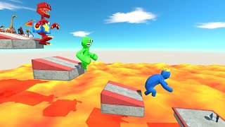 Lava Slope Jumping Challenge  ARBS [upl. by Broddie701]