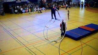 Jack Gomberg Gym Wheel World Championships  Vault [upl. by Idhem]