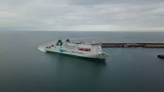 008  Irish Ferries at Rosslare Port [upl. by Hendrick907]