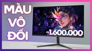 Màn Hình MÀU NGON NHẤT Tầm Giá  Atas G24F100 Review [upl. by Icnarf445]