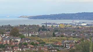 Overseeing Belfast from Mountain  October 29 2024 [upl. by Johnsson345]