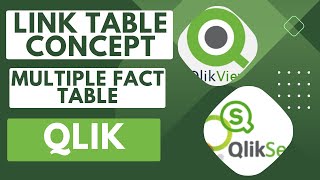 Explore and Learn Link Table Concept in qliksense to Handle Multiple Fact Tables in Data Model [upl. by Etnahs132]