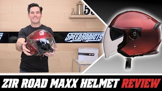 Z1R Road Maxx Helmet Review at SpeedAddictscom [upl. by Siwel714]