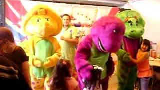 SHOW BARNEY SUS AMIGOS BABY BOP Y BJ EN VIVO FIESTA INFANTIL [upl. by Notpmah]