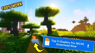 Top 5 Best Shaders For Minecraft Pe 119  Shaders For Mcpe Minecraft PeBe minecraft [upl. by Bannasch]