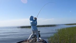 Lake Okeechobee Summer Bass Fishing [upl. by Sandi]