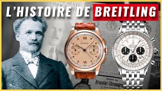 DÉCOUVREZ LHISTOIRE DES MONTRES BREITLING HorloStory [upl. by Ziegler]