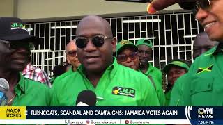 Turncoats Scandal and Campaigns Jamaica Votes Again  CVMTVNews [upl. by Marissa]