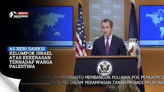 AS Beri Sanksi Kelompok Israel Atas Kekerasan Terhadap Warga Palestina [upl. by Fishback]