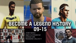 PES BAL Become A Legend History 0915 [upl. by Nations]