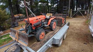 Mini 4x4 Kubota Tractor with Major Issues Can We Bring It Back to Life [upl. by Nimsaj]