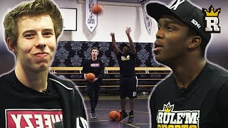 KSI vs Calfreezy BASKETGOLF 🏀⛳  Rulem Sports [upl. by Letch]