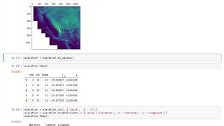 How to Convert a Geotiff File into a Pandas DataFrame [upl. by Elison711]