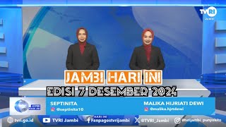 JAMBI HARI INI  Edisi 7 Desember 2024jhiPilkada2024TVRIJambiMediaPemersatuBangsa [upl. by Sterner]