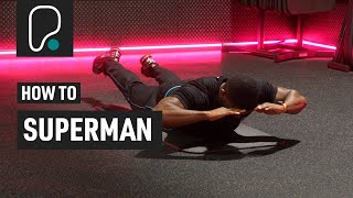 How To Do Superman Exercises [upl. by Meeker]