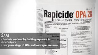 Rapicide™ OPA28 HLD Winner of 2014 Annual Excellence in Surgical Product ESP Awards [upl. by Ahsienauq665]