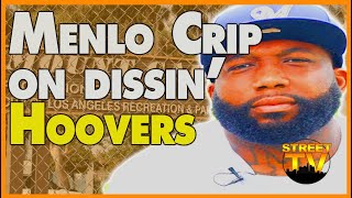 Menlo Crip member explains why he dissed the Hoovers during a recent vlog [upl. by Mahsih228]