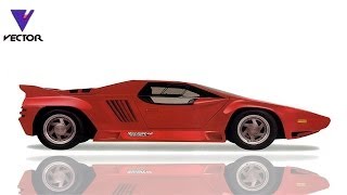 ֍֍ ᴴᴰ ✭✭✭✭✭✰␟1989 Vector W8  hypercars [upl. by Bray25]