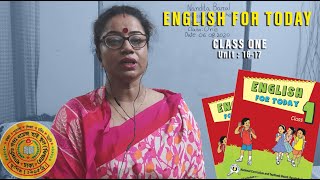 Class 01   English for Today  Unit 1617   প্রথম শ্রেণী  নন্দিতা রানী বড়াল [upl. by Ayitahs]