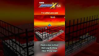 Super MegaManX 64 PC  74 Lethal Lava Land NoRedHotLogRolling [upl. by Weinshienk]