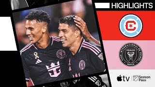 Chicago Fire FC vs Inter Miami CF  Luis Suárez Brace  Full Match Highlights  August 31 2024 [upl. by Gibe]