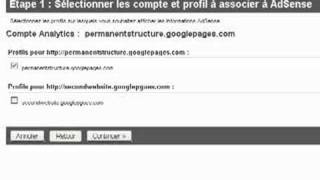 Démo  Associer AdSense à Analytics [upl. by Pallua]