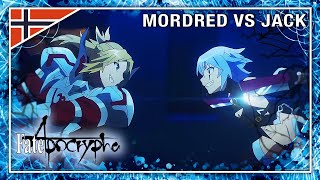 FateApocrypha  Norwegian fandub  Mordred vs Jack the ripper  Episode 6 [upl. by Einnaej814]