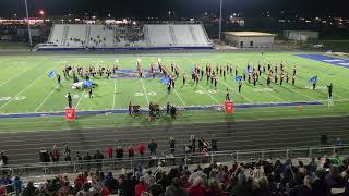 8K Wapakoneta HS Redskins  2024 Xenia Band Festival [upl. by Orella291]