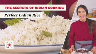 The Secrets of Indian Cooking Perfect Indian Rice [upl. by Rosenblum]