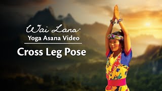 Wai Lana Yoga Video  Cross Leg Pose HQ [upl. by Goodman]