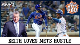 Keith Hernandez loves Mets hustle and running hard to first  The Mets Pod  SNY [upl. by Peisch]