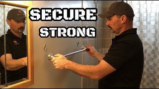 How To Install A Towel Bar In Drywall [upl. by Kenwood]