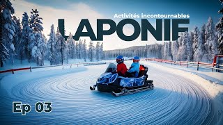 Laponie Ep3  On fait les activités incontournables  spot pour les aurores boréales ❄️ [upl. by Nyrtak190]