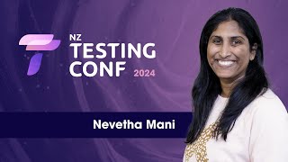 Off the beaten path by Nevetha Mani  NZTestingConf 2024 [upl. by Sharleen]