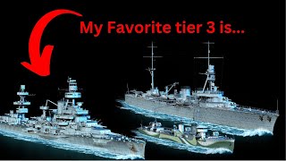 My favorite tier 3 ship in World Of Warships Legends [upl. by Areis102]