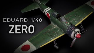 Zero  Eduard 148 New Tool A6M2 Type 21 Full Build [upl. by Anaoy]