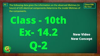 Ex 142 Q2 Class10  Statistics  Class10 Math  Class10 Ex 142 Q2  Green Board Classes [upl. by Gonzales]