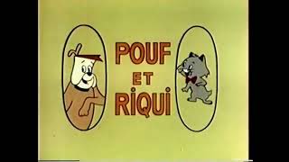 Pouf et Riqui Ruff and Reddy HannaBarbera 1957  épisode en français [upl. by Htyderem]