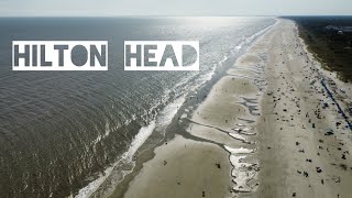 Coligny Beach Hilton Head Island South Carolina Sept 2023 hiltonheadisland hiltonhead drone [upl. by Parnas]