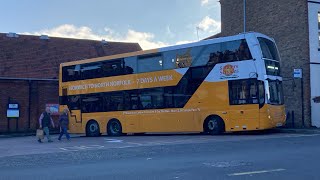 Buses in Cromer Bus Station 251023 [upl. by Alym912]