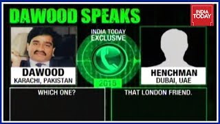 Dawood Speaks  Underworld Don Dawood Ibrahims Call Intercepts Exposed By India Today  Part 2 [upl. by Neesay]