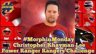 Christopher Khayman Lee Ranger Challenge Round 3  Power Rangers in Space  Morphin Monday [upl. by Casabonne]